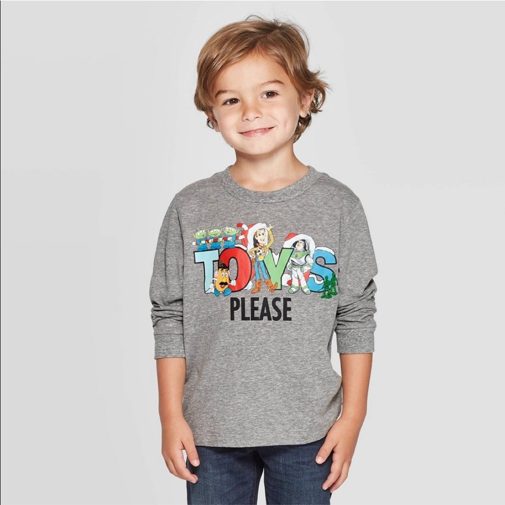 Disney toys story Christmas long sleeve t-shirt.